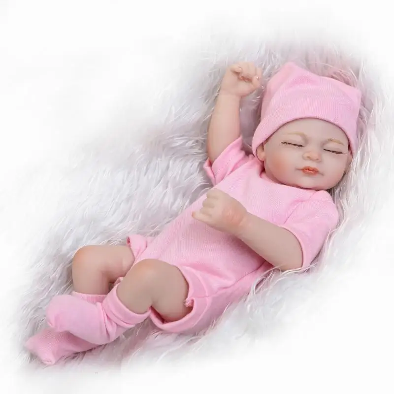 Hot Sale 26cm Mini Rebirth Doll Toys Cute Emulation Bathe Baby For Kids Favorite Birthday Christmas Gifts 2020 New Arrivals |