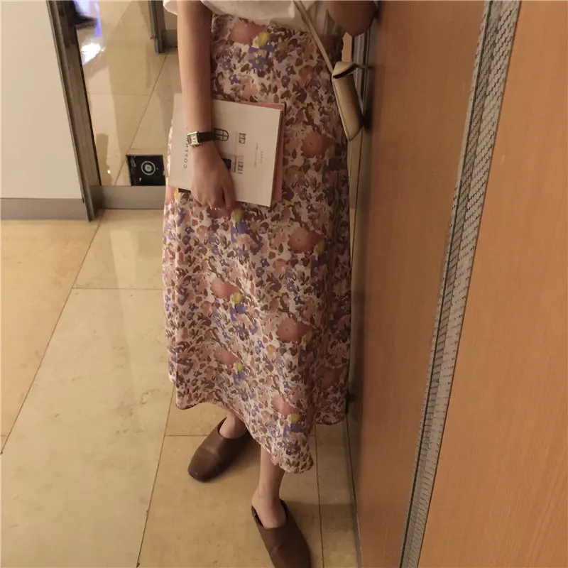 Юбка Alien Kitty женская с высокой талией нежная шикарная универсальная короткая юбка