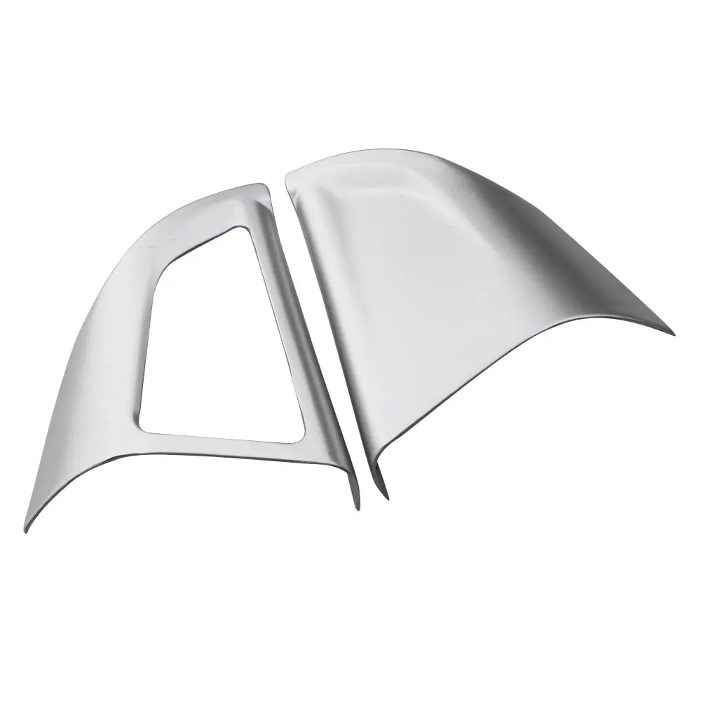 1 Hole Matte Silver Автомобильная хромированная защитная накладка на руль, наклейка, пригодная для Chevrolet Cruze седан хэтчбек 2009- Trax аксессуары - Название цвета: 1 Hole Matte Silver