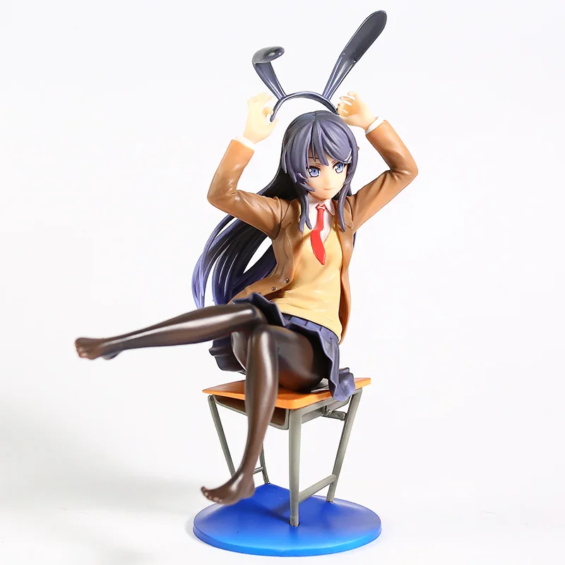 Школьная форма Seishun Buta Yarou Wa Sakurajima Mai Ver. ПВХ фигурка аниме девочка кукла