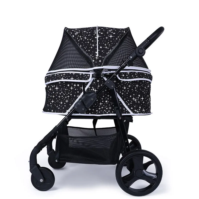 Коляска для домашних животных складная прогулочная коляска маленький и средний