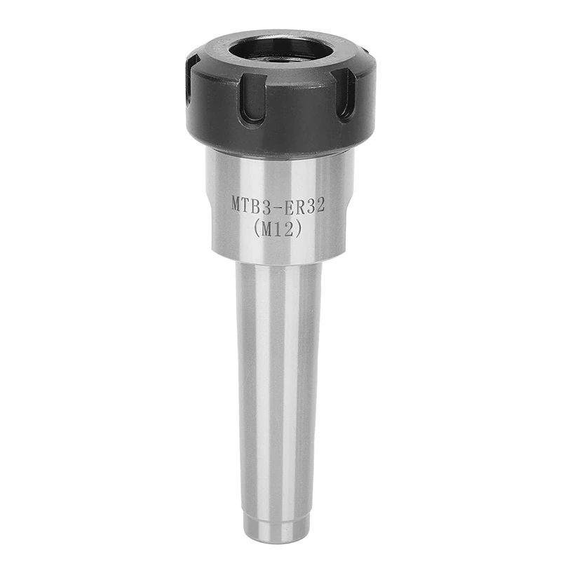 

1 Cnc Milling Tool Holder, Flat Shank Lathe Accessory MTB3-ER32 (M12)