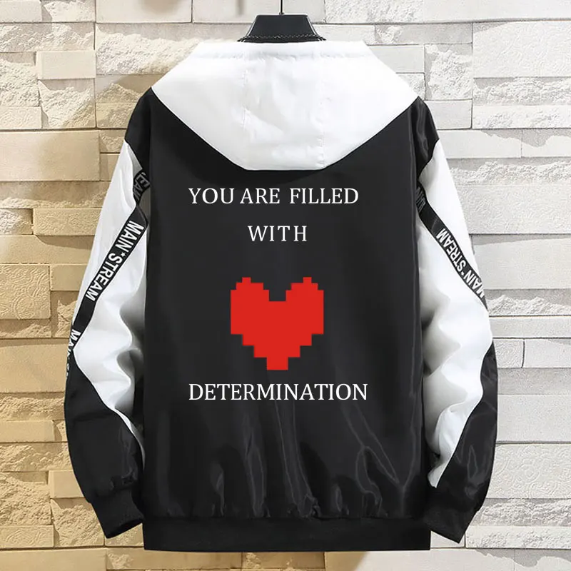 Аниме Undertale Sans толстовка одежда модная мужская косплей осень зима Мужское пальто
