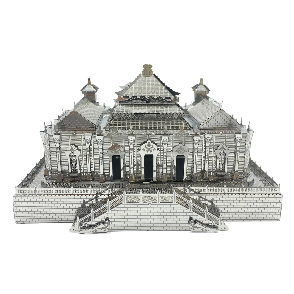 

MODEL 3D Metal Puzzle Dashuifa of The Old Summer Palace Model Kits DIY Assemble Puzzle Laser Cut Jigsaw Building Toys Gift