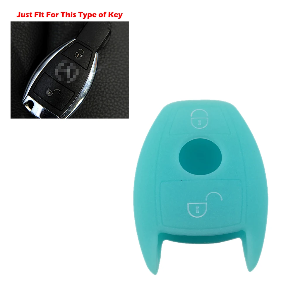

Silicone Protective Rubber Keyless Remote Fob Flip Key Cover Case Key Toppers