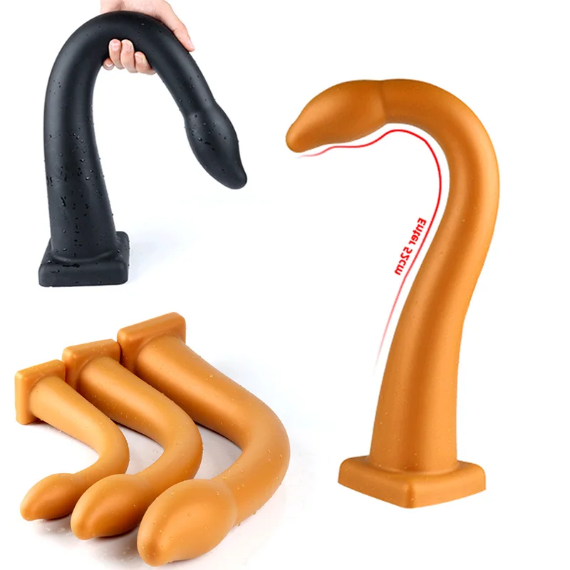 Супер длинная змея King анальные пробки огромный силиконовый фаллоимитатор