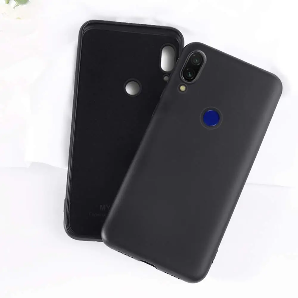Тонкий мягкий чехол для Xiaomi Redmi Note 7 PRO Оригинальный жидкий силиконовый Mi 8 9 SE 9T A3 LITE