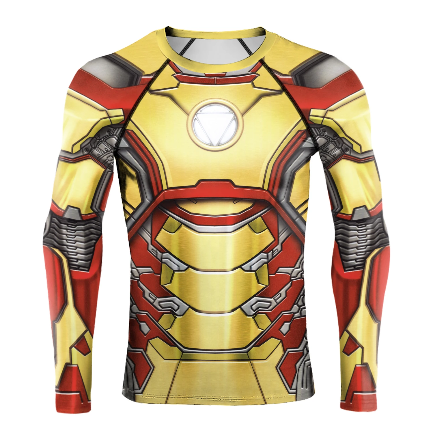 MK 4 Iron Man VIP Мода супергерой Мститель эндшпиль Железный человек спасательная Броня 3D принт Железный женщины перец Поттс Косплей фитнес компрессионная рубашка - Цвет: MK 4 Iron Man