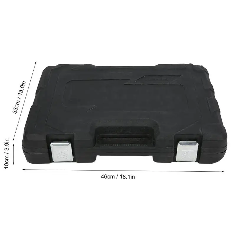 

215Pcs Ratchet Wrench Set 1/4in 3/8in 1/2in Socket Set Tool Case Hand Tool Kits + Box Repair Tools Set wrench Set