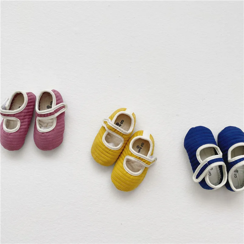 

2020 Baby Autumn Winter Boys And Girls Soft Sole Retro Casual Shoes