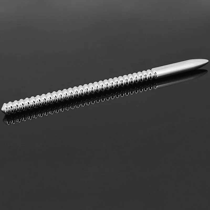 Уретральные стимуляторы из нержавеющей стали спиральные звуковые стержни