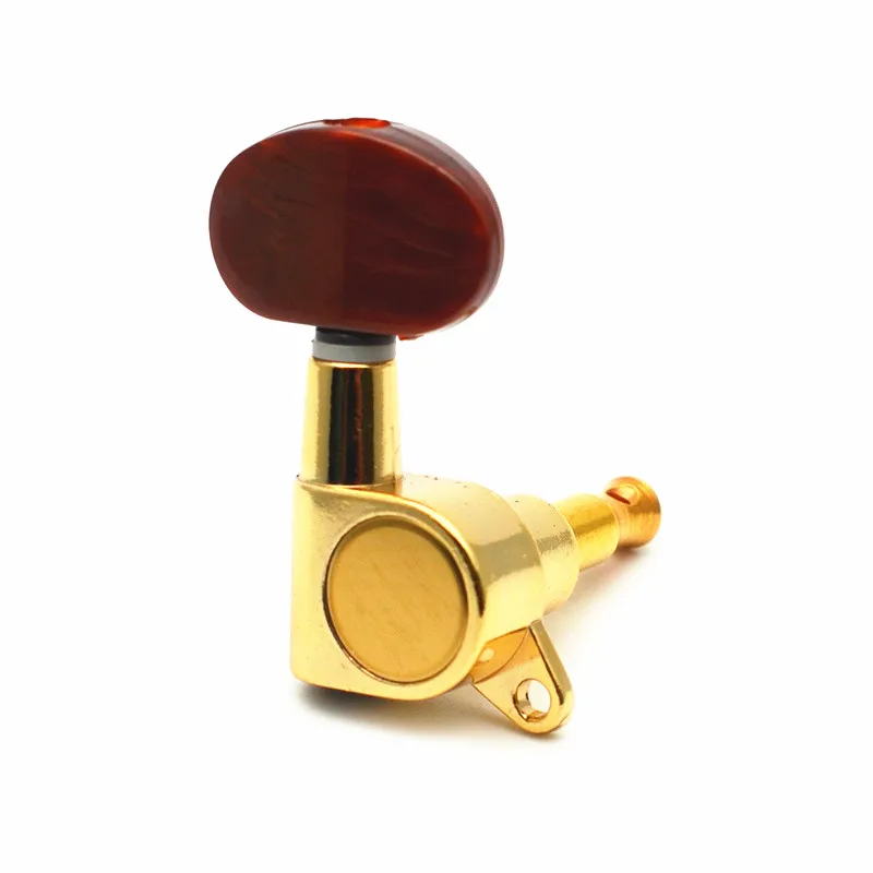 gold versiegelt getriebe links und rechts elektrische akustische gitarre tuning pegs guitar tuner mechaniken kaffee große halbkreis taste free gl