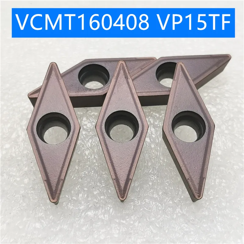 10 шт. VCMT160404 VCMT160408 MA UE6020 VP15TF внешние токарные инструменты карбидная вставка токарный станок резак инструмент токарная пластина