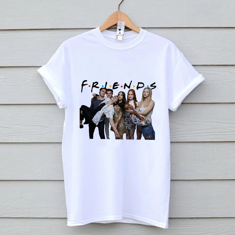 

Riverdale female T-shirt Korean print 90s Kawaii Harajuku graphic T-shirt streetwear Haut Femme T-shirt female