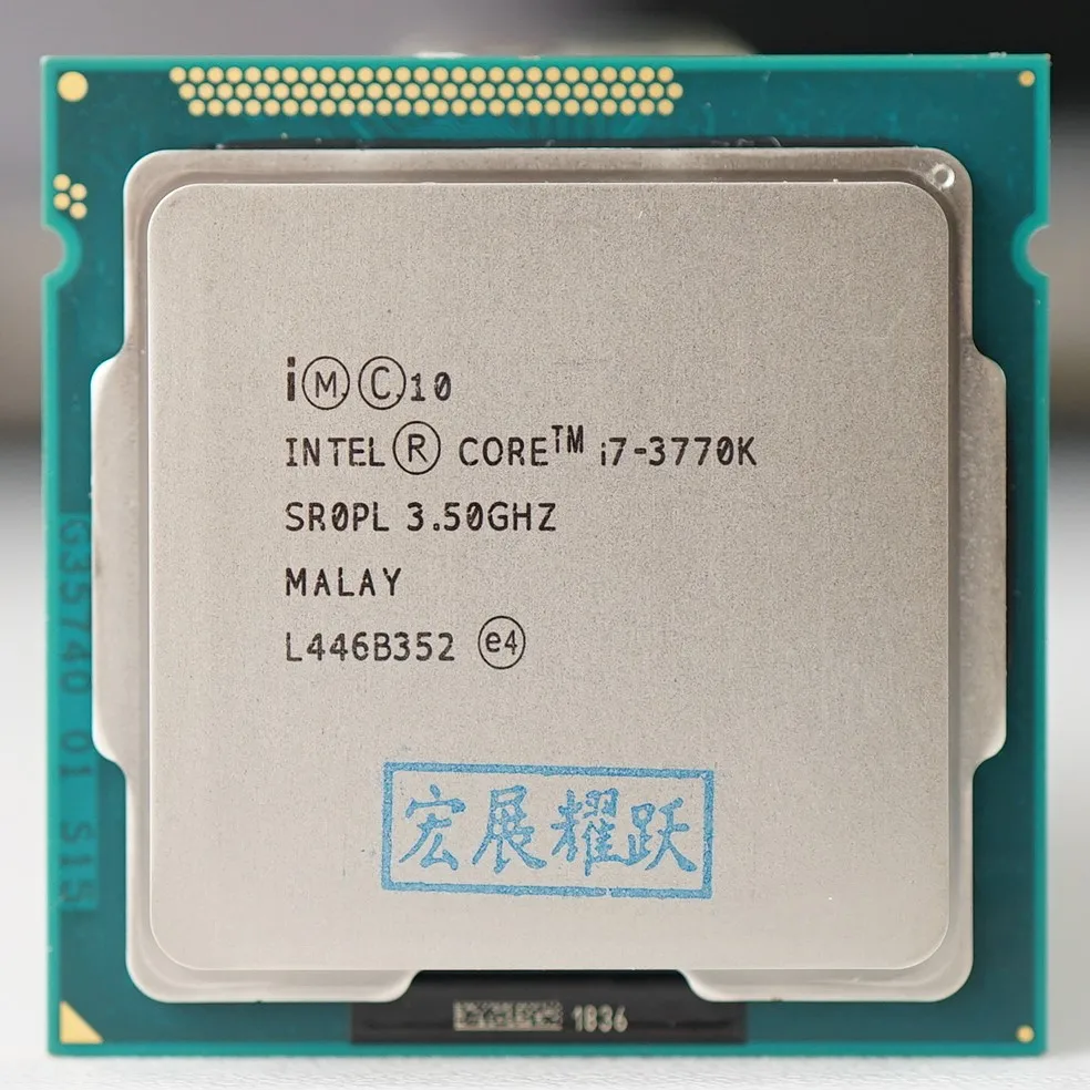 Процессор Intel Core для ПК процессор LGA 1155 I7 3770K настольный процессор|desktop processor|i7 3770kcore