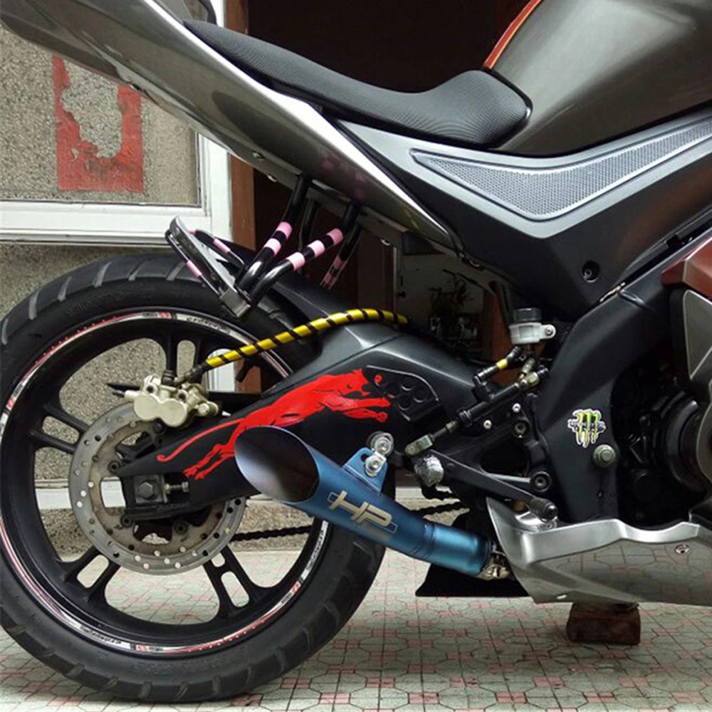 Выхлопная труба для мотоцикла глушитель мотокросса внедорожника мотогонок Yamaha R6