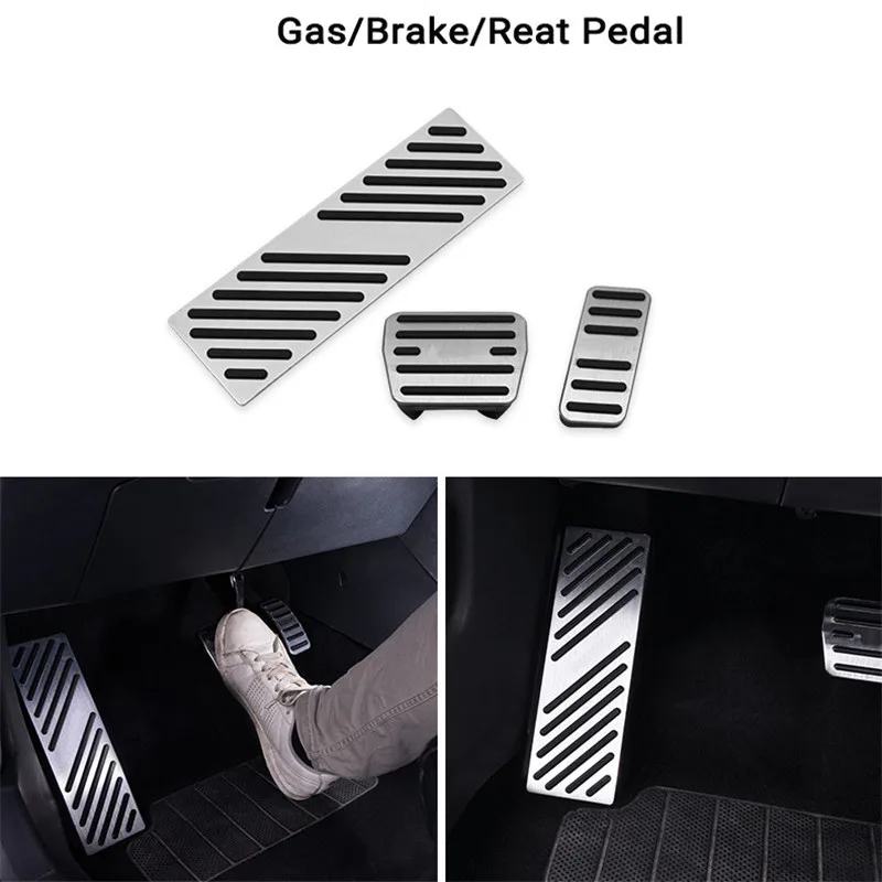 Алюминиевый сплав автомобильный акселератор Газ Тормозная педаль для Skoda Kodiaq 2017