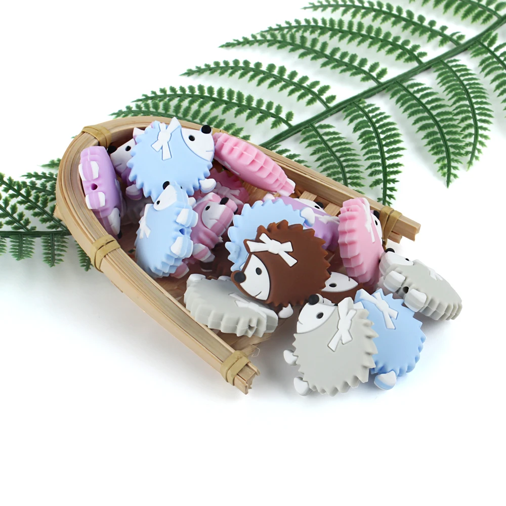 5 шт. Силиконовые Прорезыватели для зубов Ежик | Мать и ребенок