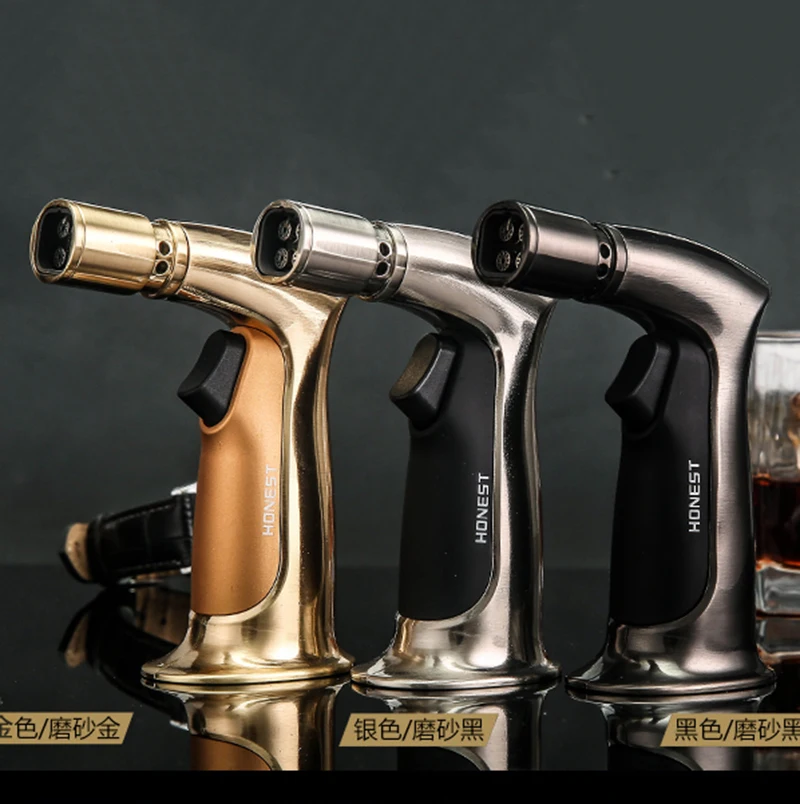 Четыре прямого струйного пламени искусственная сигара надувной