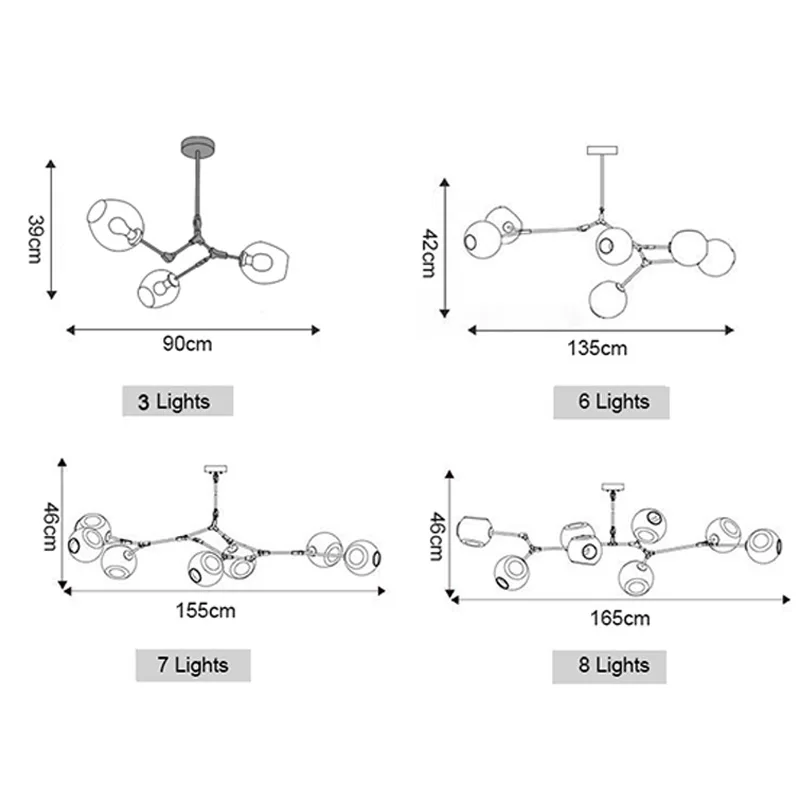 

Home Led Pendant Lights Modern Retro Loft Nordic Dining Room Kitchen Lighting Livingroom Bedroom Decorative Glass Ceiling Lamp