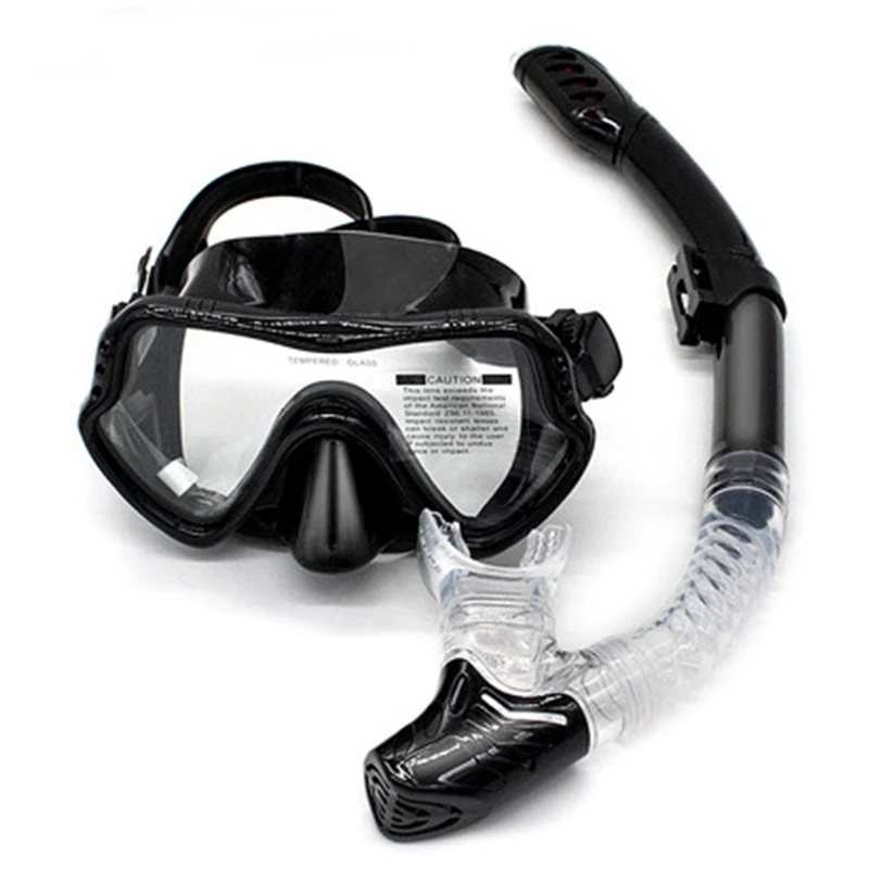 Cressi PANO4 Wide View Scuba Diving Mask Silicone Skirt Three-Lens Panoramic Dive Mask Snorkeling for Adults