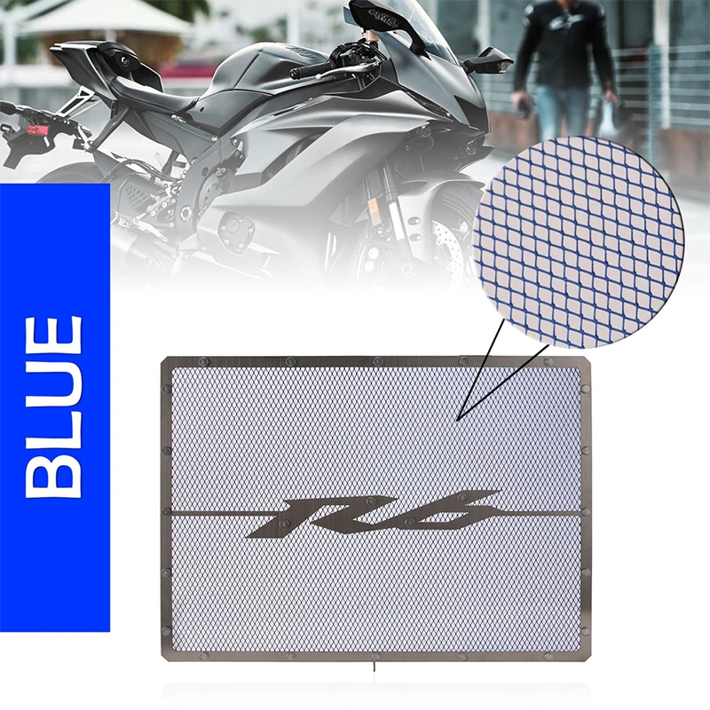 

For Yamaha YZF R6 2006-2016 Motorcycle Accessories Aluminum Radiator Grille Guard Protector Grill Cover Protection