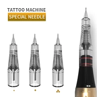 10pcs high quality professional aimoosi professional needles 1r 0 18mm for eyebrow tattoo cartridges