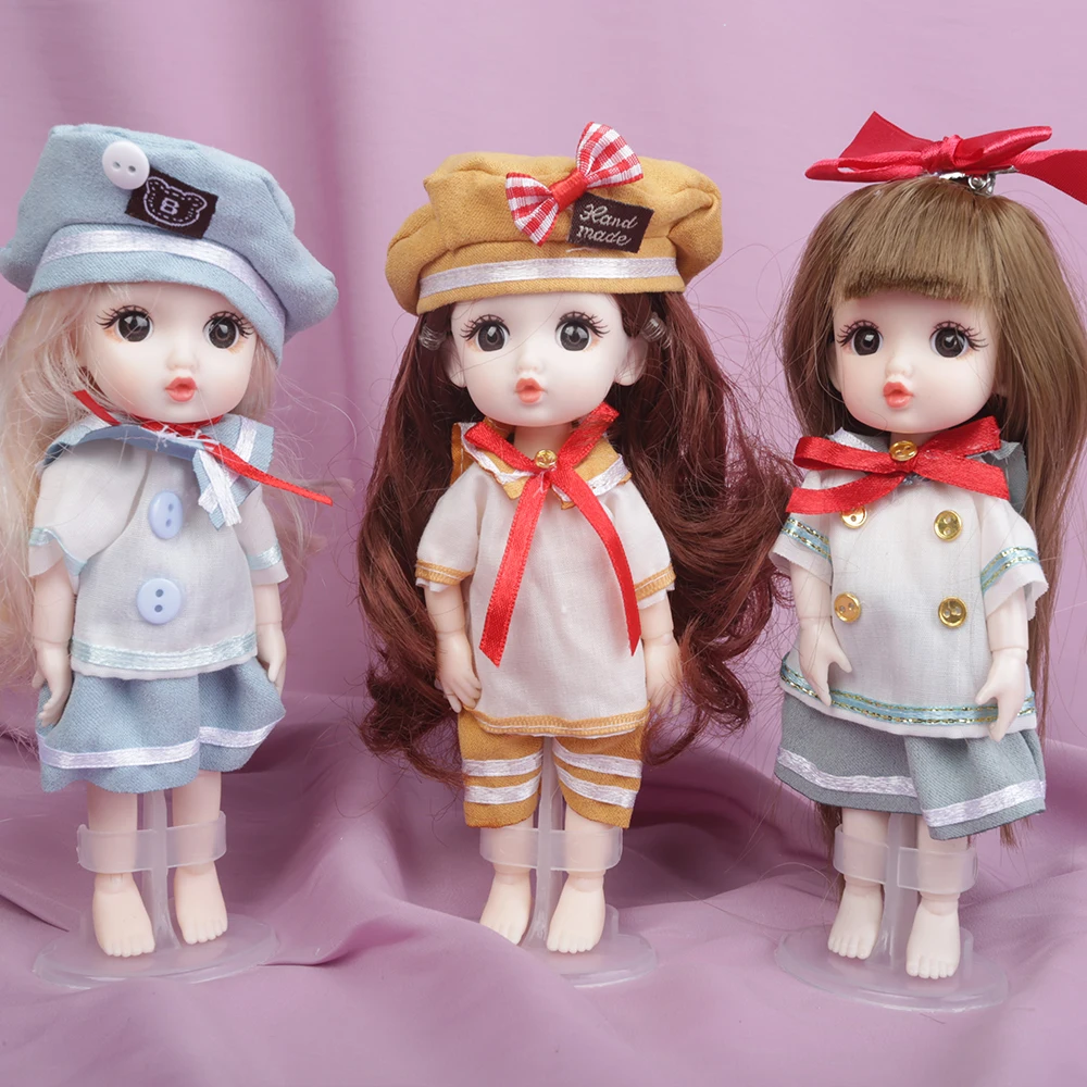 16 см Pout рот BJD кукла Женская Мини bjd игрушка 13 подвижных шарнирных кукол Yawn