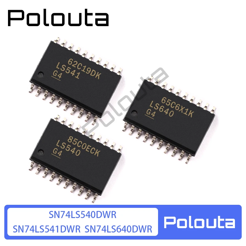 

5 Pcs/Set Polouta SN74LS640DWR SN74LS541DWR SN74LS540DWR SOP20 7.2mm Chip Electric Acoustic Components Kits Arduino Nano