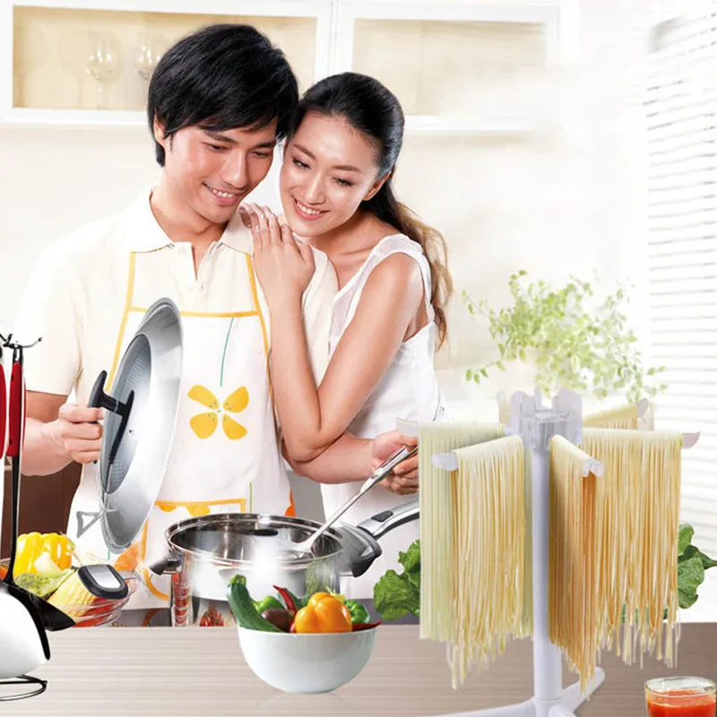 Складная Сушилка для пасты стойка сушки спагетти держатель лапши подвесная