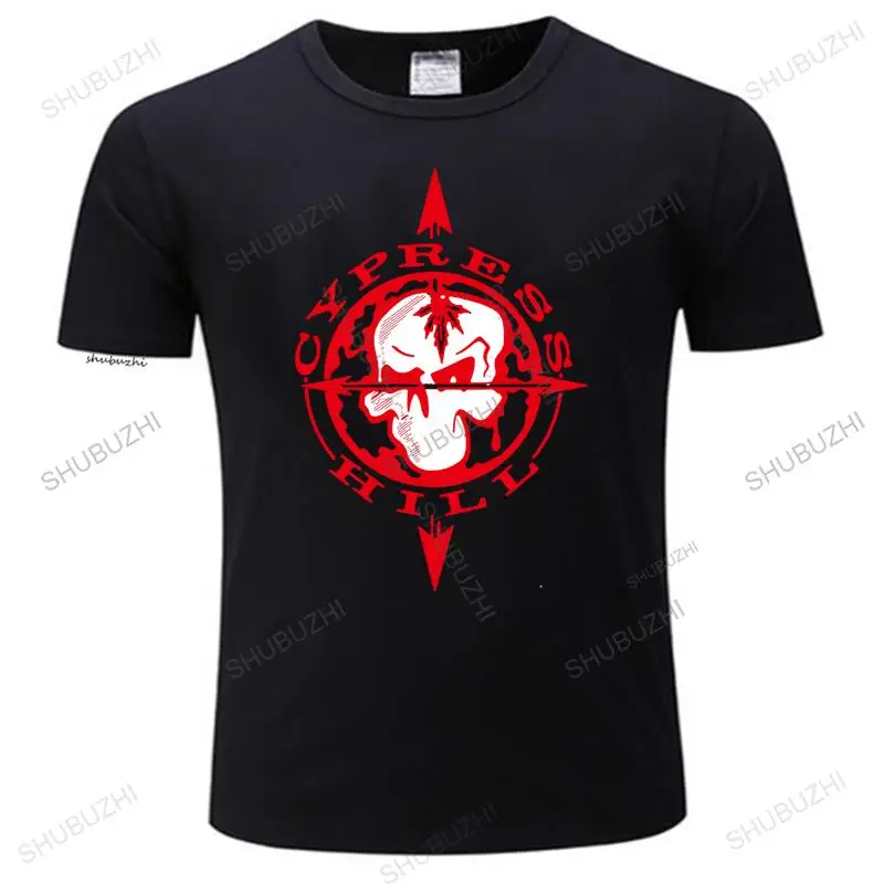 

man Fashion brand summer t shirt Asian Size Men And Women Printing Cypress Hill Music Band Black men cotton casual Short Sleeve