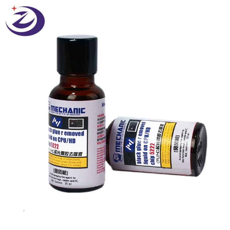 Механическая жидкость для снятия макияжа процессора/чипа HD черный клей 5222