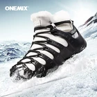 Мужские и женские ботинки Onemix, зимние ботинки для ходьбы, уличные треккинговые кроссовки, без клея, теплая обувь для осени и зимы