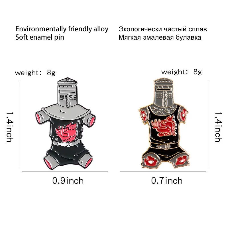 Мультяшный значок Монти питон и Святой Грааль Броши для женщин креативный фильм
