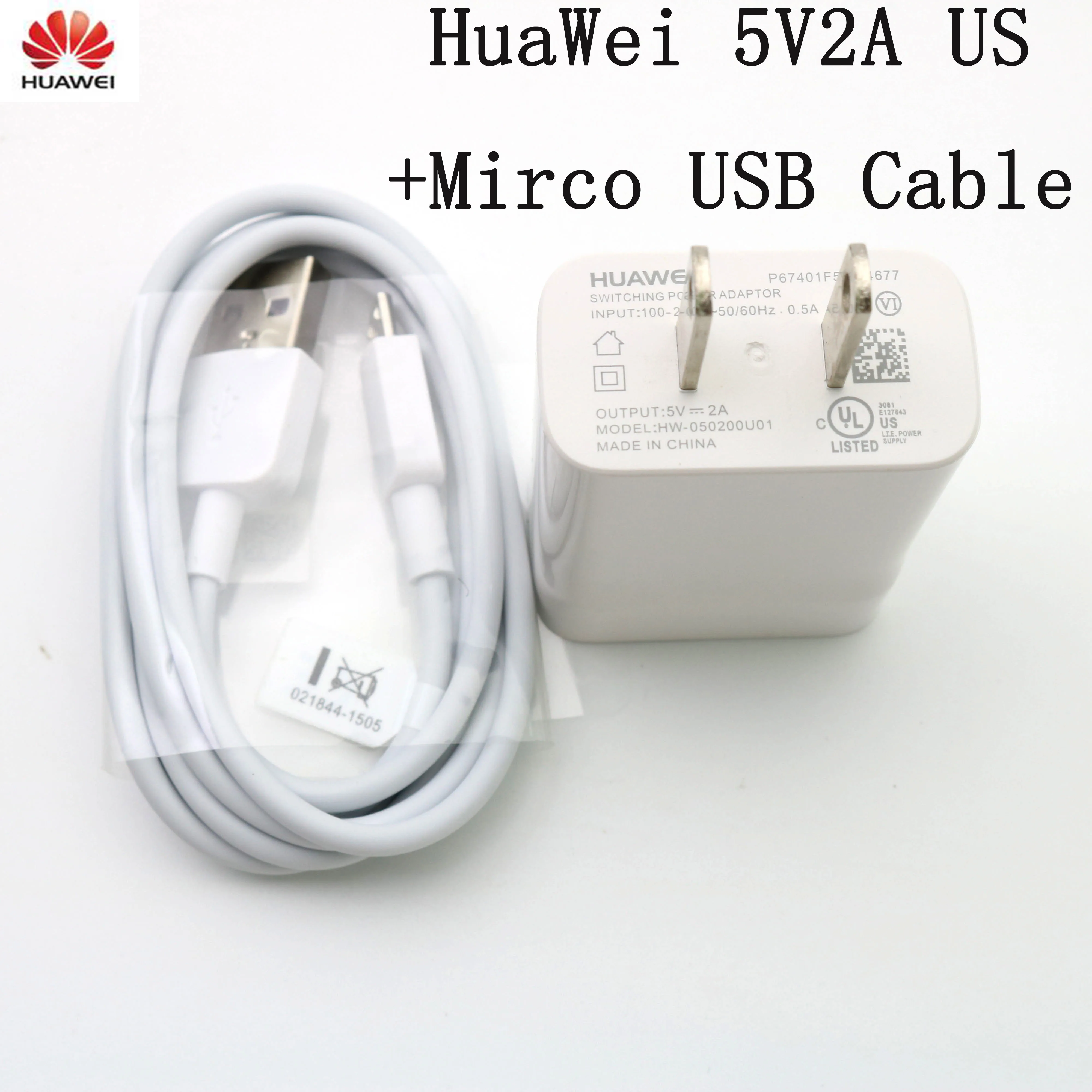 Сетевое зарядное USB-устройство Huawei 5 Вт кабель Micro USB вилка EU US | Мобильные телефоны