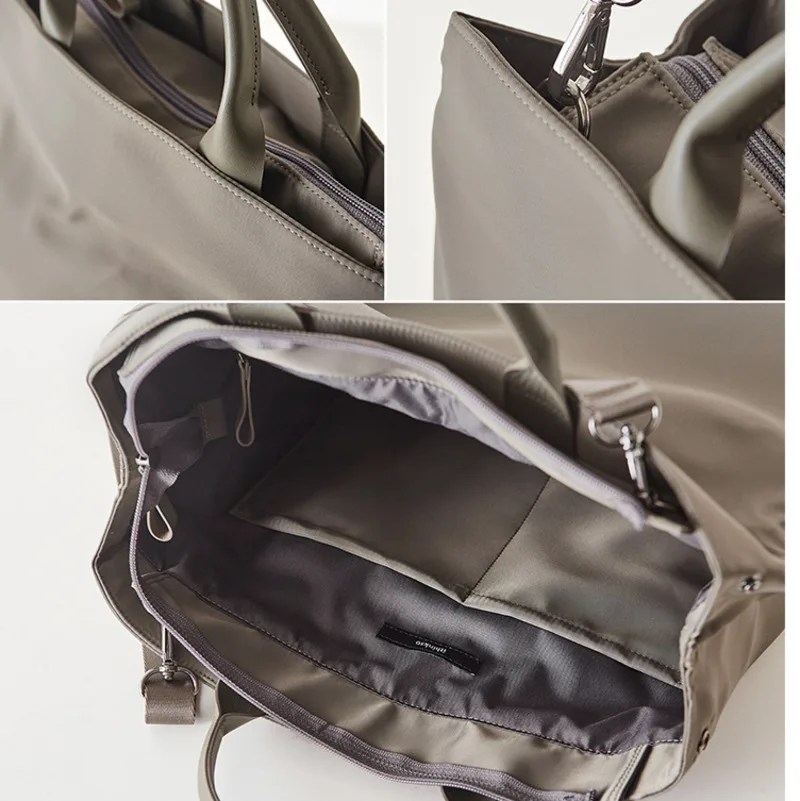 2022 women office messenger handbags fashion large capacity waterproof laptop handbag computer bag briefcase bolso hombre mujer free global shipping