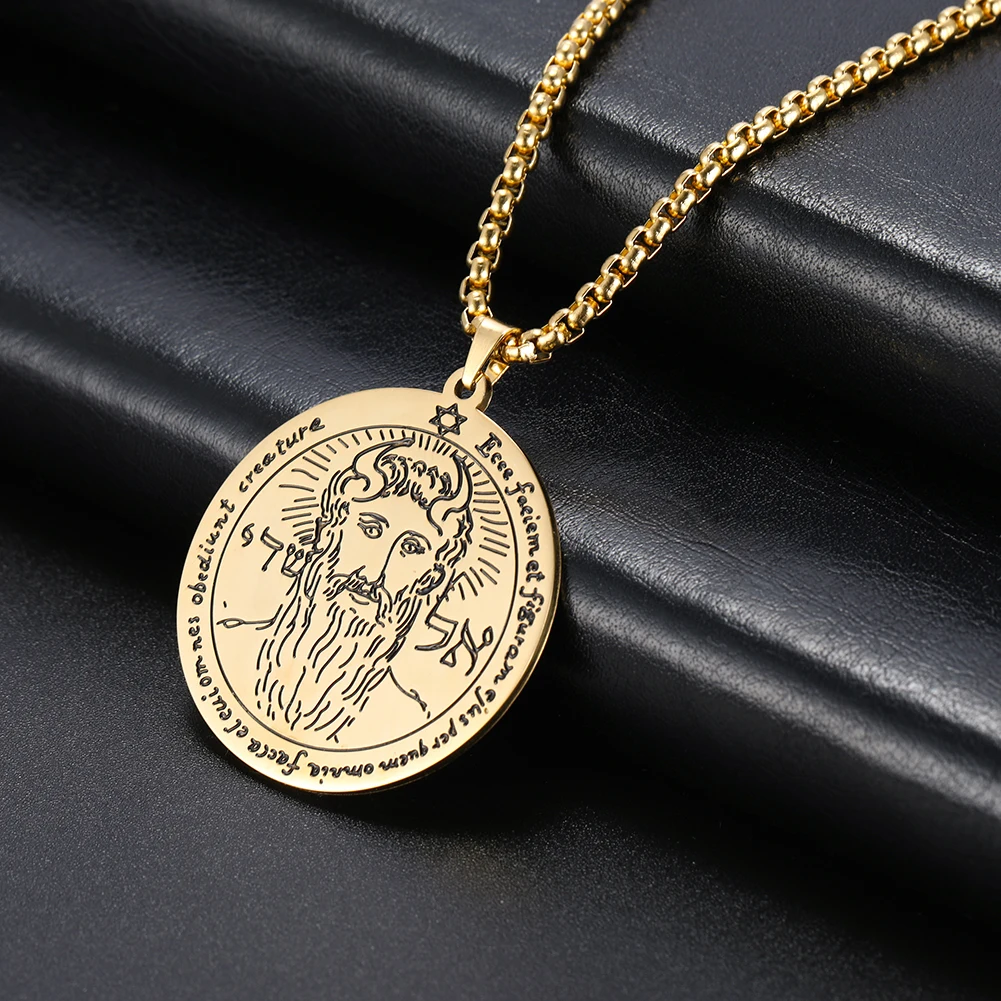 Teamer мужское ожерелье из Соломоновой цепи амулет викинги еврей первая