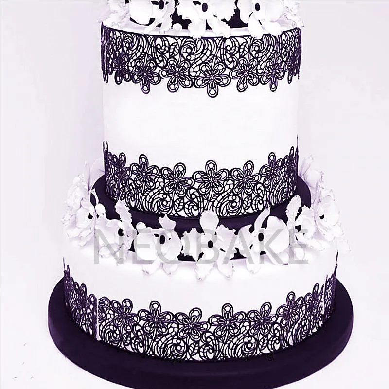 39*29 см большой размер цветок форма для торта украшение помадка силиконовая сахар