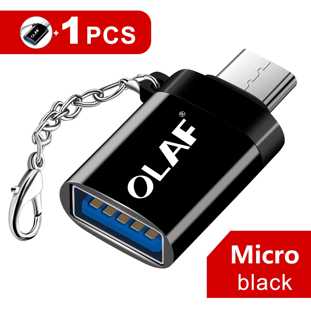Олаф 5V микро USB кабель-адаптер MicroUSB OTG для Xiaomi Redmi samsung huawei Android зарядки конвертер Портативный Кабельный разъем