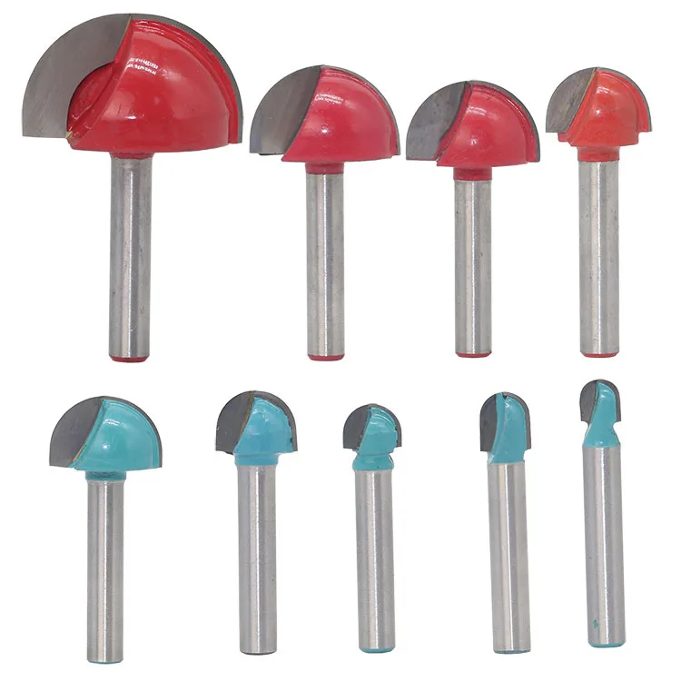 Фрезерный станок с прямым хвостовиком 6 мм твердосплавное круглое дно