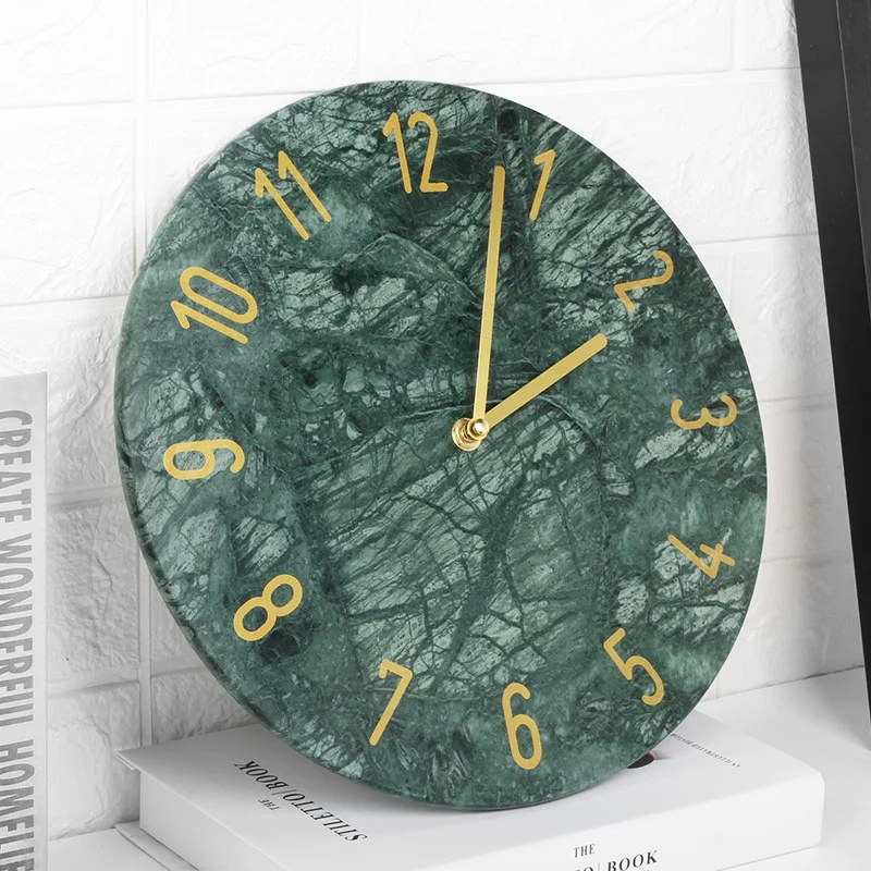 

10inch marble wall clock