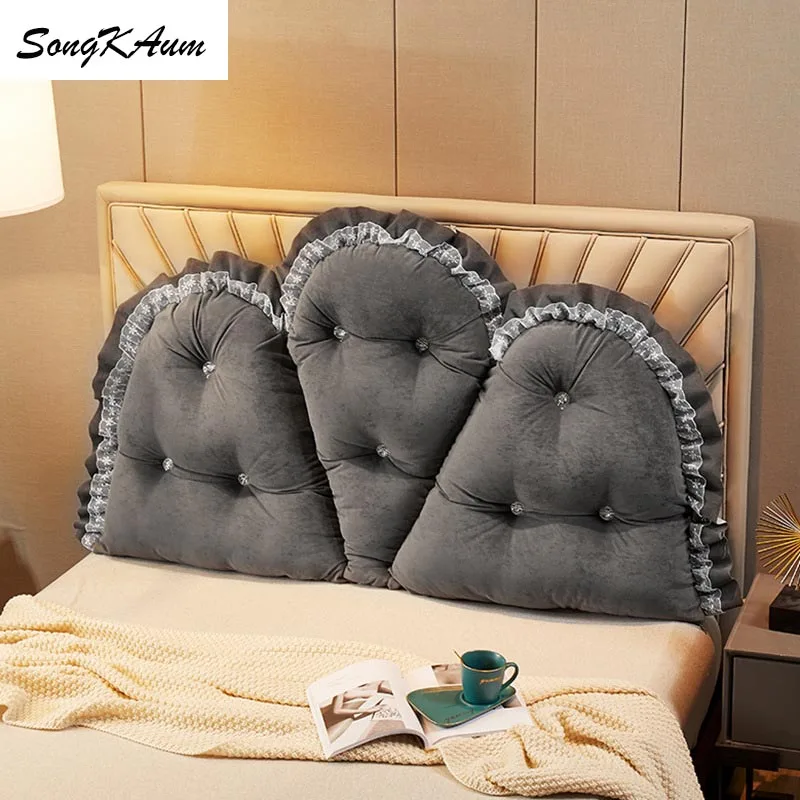 Моющиеся длинные прикроватные подушки SongKAum в европейском стиле с наполнителем