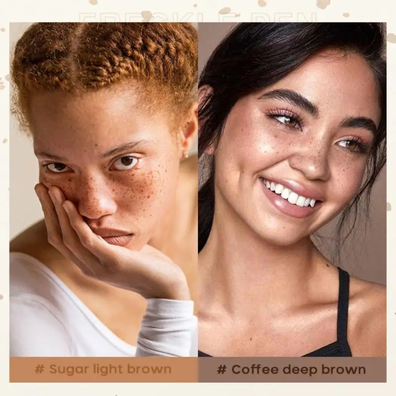 

Pudaier Freckle Pen Lifelike Soft Waterproof Dot Spot Pen Fine Depiction Natural Freckle Face Contouring Makeup Tools TSLM1
