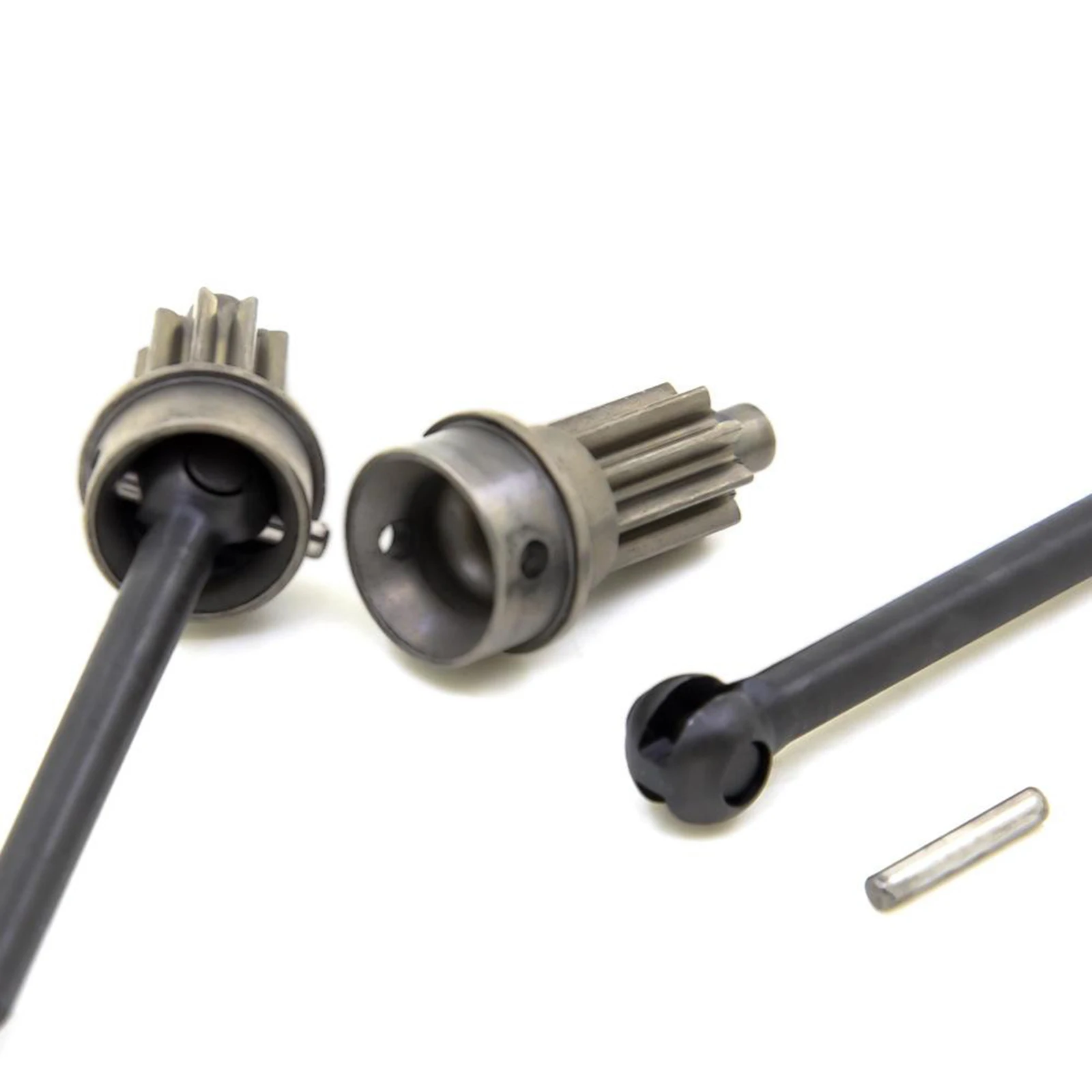 

2XDrive Shaft Front Wheel Bridge Driveshaft Universal Joint CVD F/ TRX4 TRX6