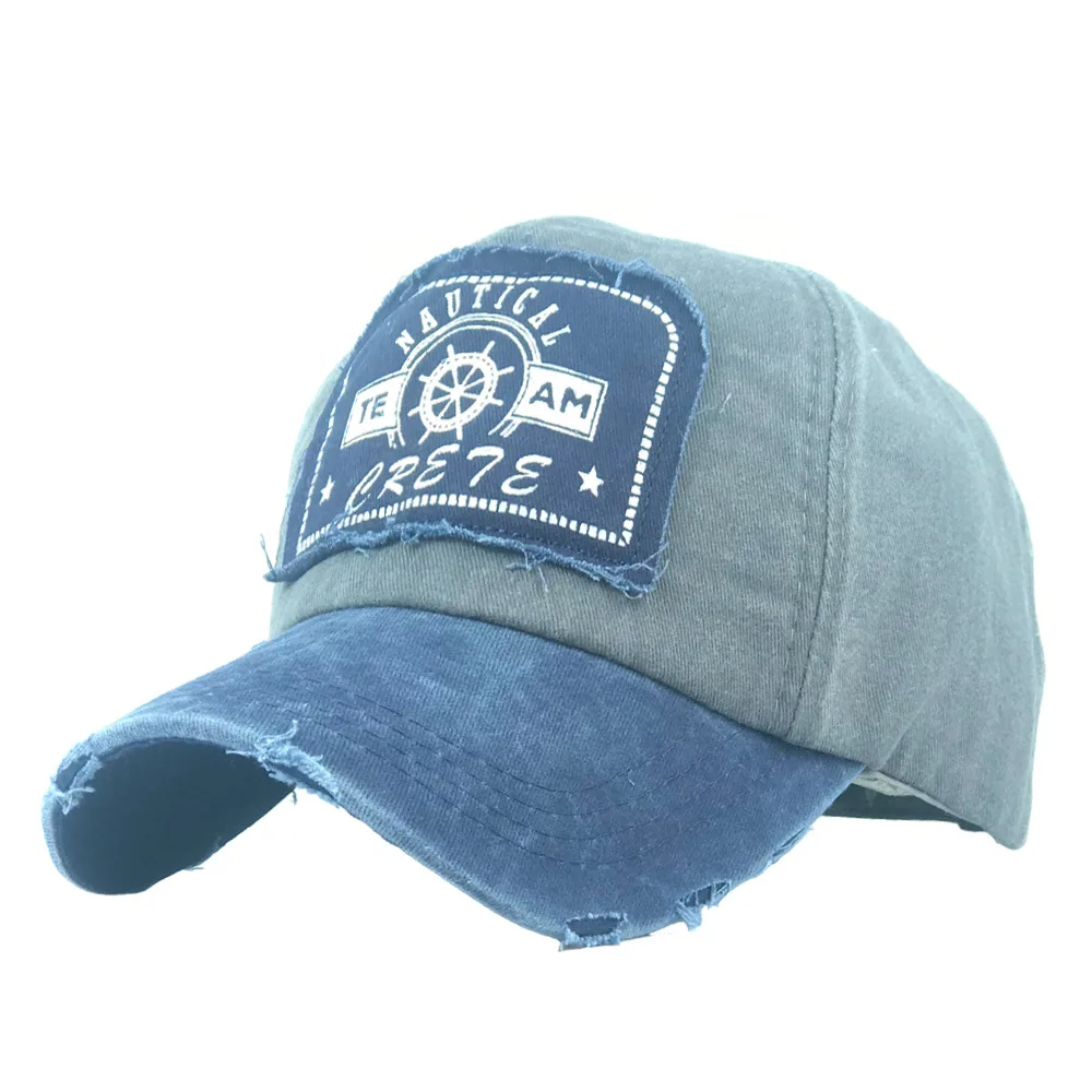 baseball cap E Snapback Кепки спортивные Бейсбол Кепки Для мужчин Для женщин тертая хлопковая шляпа с нашитыми буквами комплект с узором «Акула» папа водителя грузовика Бейсбол Кепки s - Цвет: baseball cap E