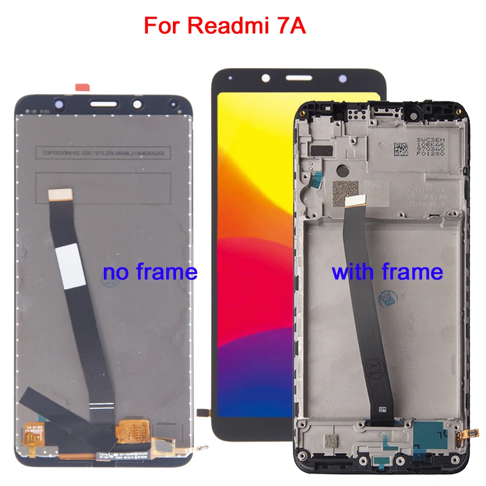 6,2" для Xiaomi Redmi 7 7A ЖК-дисплей кодирующий преобразователь сенсорного экрана в сборе для Redmi7 Redmi7A ЖК-дисплей Замена экрана