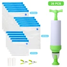 Пакеты для вакуумного упаковщика, многоразовые, пищевые, Бытовая сумка для хранения, 1720 шт.