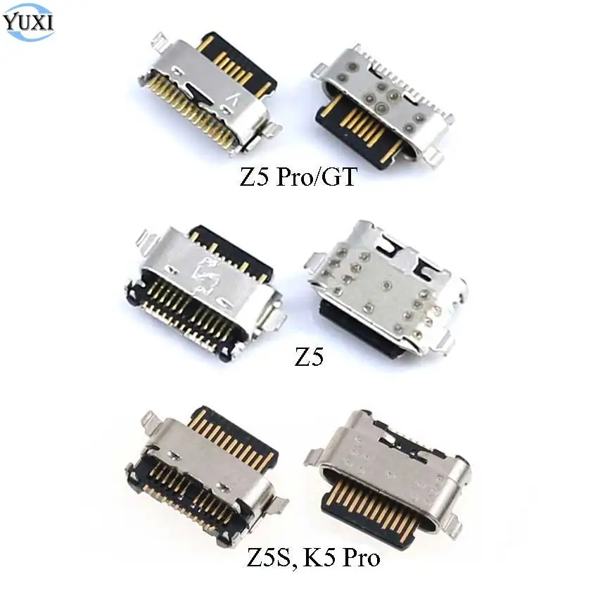 

YuXi 2 шт. Micro mini USB порт для зарядки разъем для Lenovo Z5 L78011 Z5 Pro GT Z5S K5 Pro Зарядное устройство Док-станция