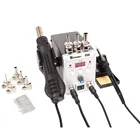 Паяльная станция 8586 2 в 1 SMD BGA, ремонтная паяльная станция, пайка и Распайка, набор инструментов для пайки