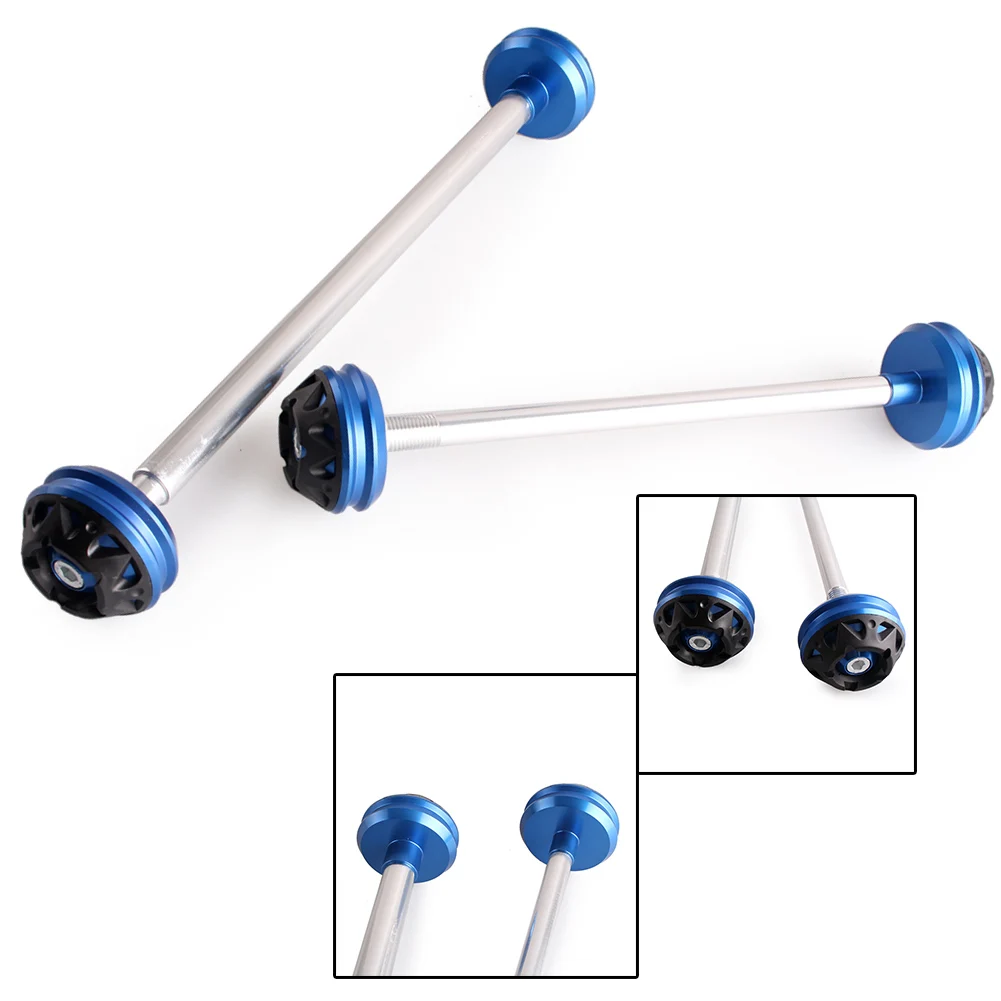 Мотоцикла передней и задней оси вилка Carsh набор ползунков для поездок на